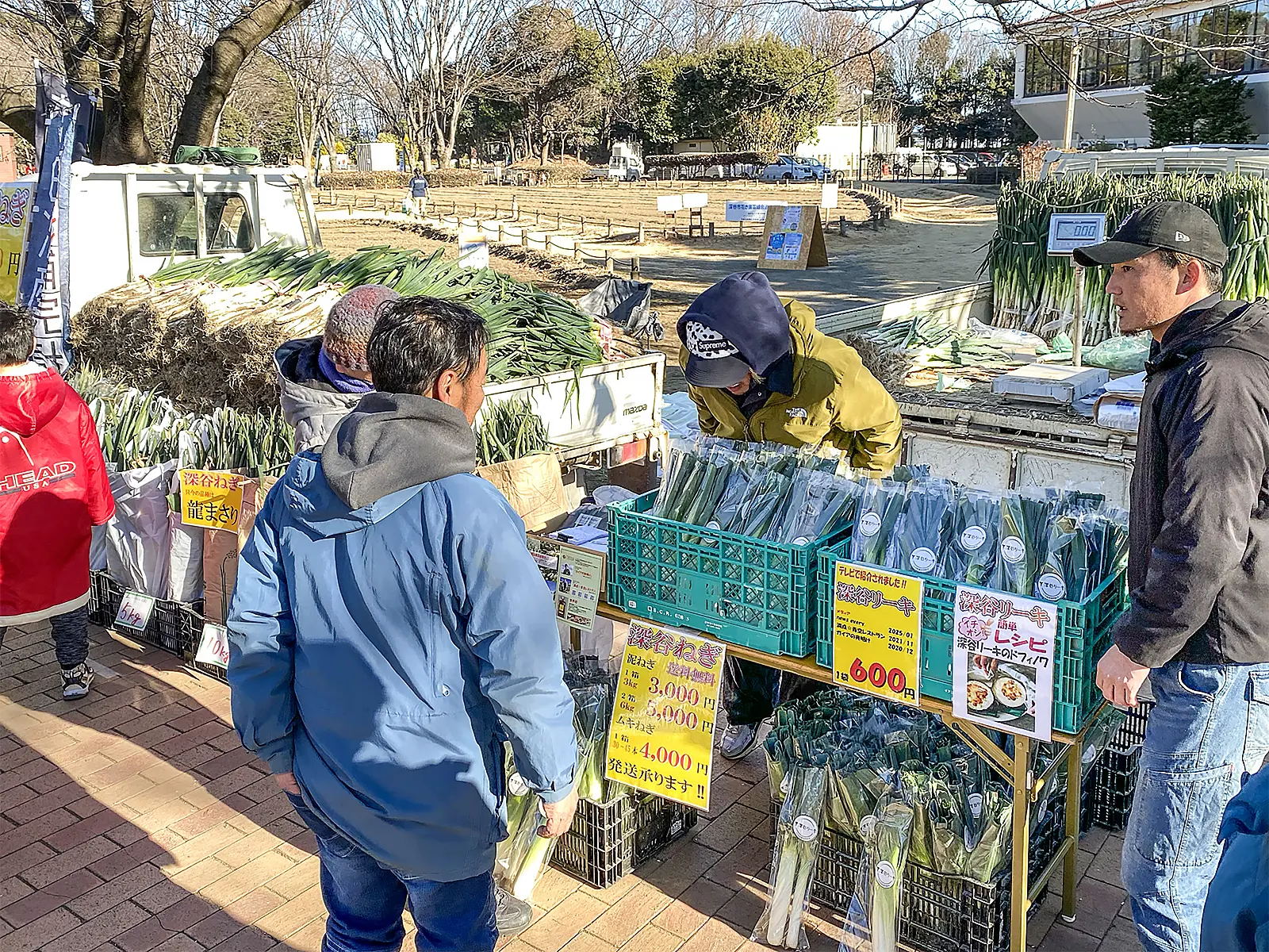 深谷農家の野菜市・農家による野菜販売